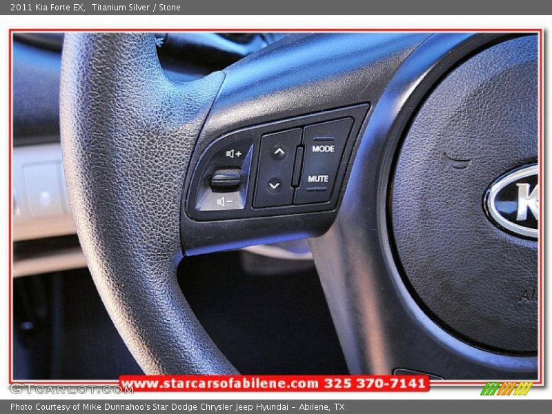 Titanium Silver / Stone 2011 Kia Forte EX