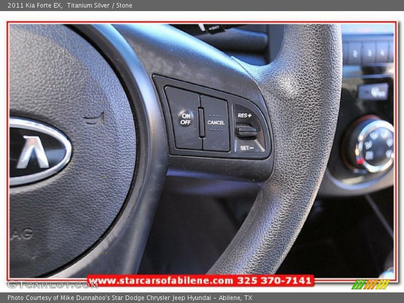 Titanium Silver / Stone 2011 Kia Forte EX