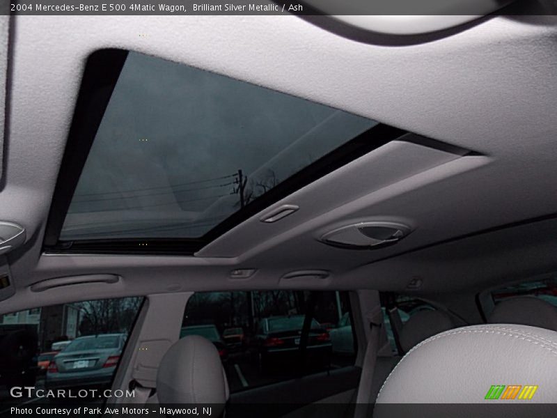 Brilliant Silver Metallic / Ash 2004 Mercedes-Benz E 500 4Matic Wagon
