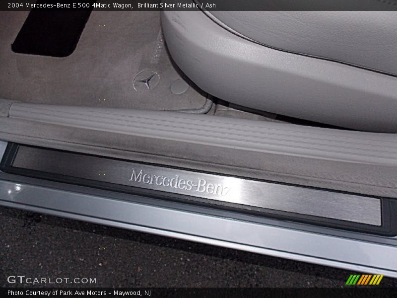 Brilliant Silver Metallic / Ash 2004 Mercedes-Benz E 500 4Matic Wagon