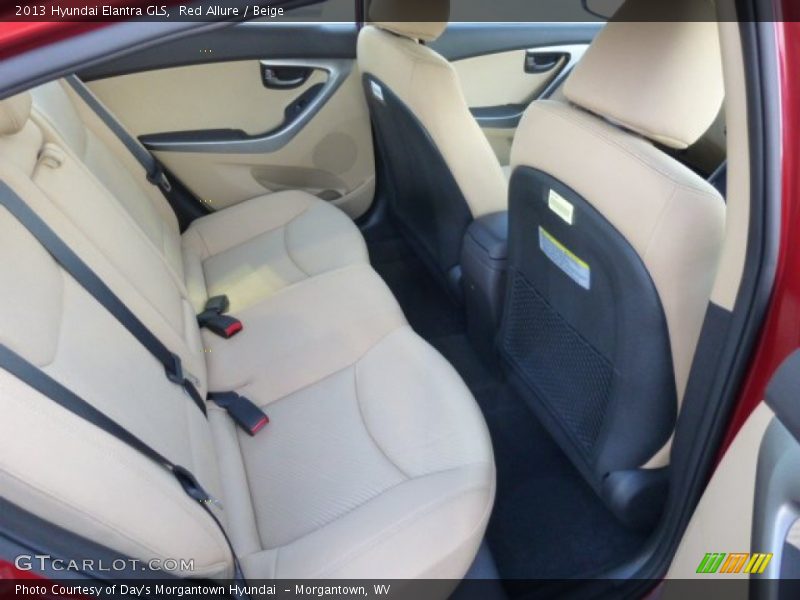 Red Allure / Beige 2013 Hyundai Elantra GLS