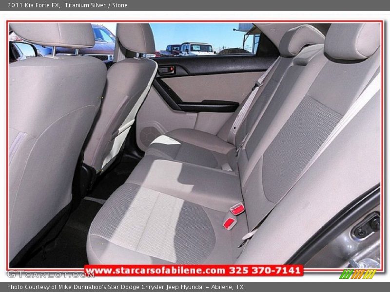 Titanium Silver / Stone 2011 Kia Forte EX