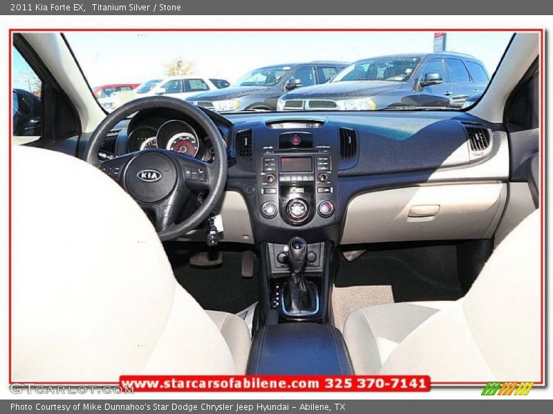 Titanium Silver / Stone 2011 Kia Forte EX