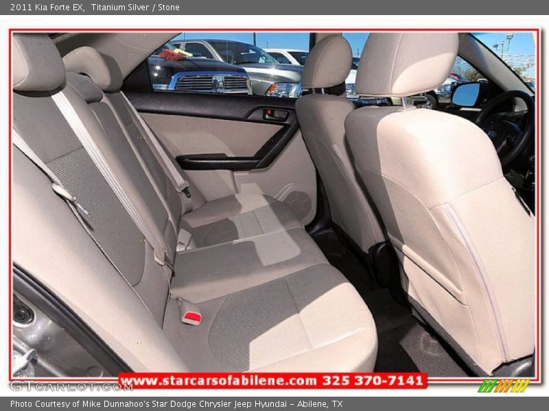 Titanium Silver / Stone 2011 Kia Forte EX
