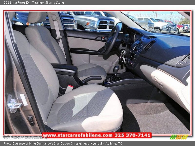 Titanium Silver / Stone 2011 Kia Forte EX