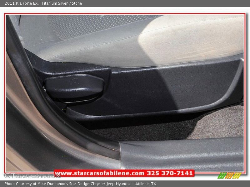 Titanium Silver / Stone 2011 Kia Forte EX