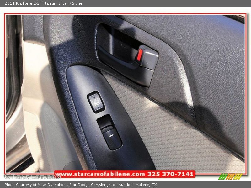 Titanium Silver / Stone 2011 Kia Forte EX