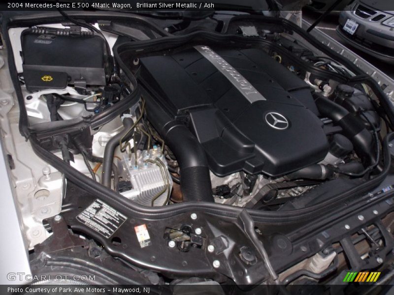 Brilliant Silver Metallic / Ash 2004 Mercedes-Benz E 500 4Matic Wagon