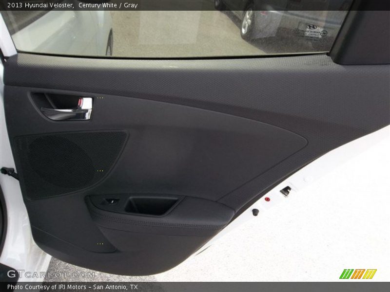 Century White / Gray 2013 Hyundai Veloster
