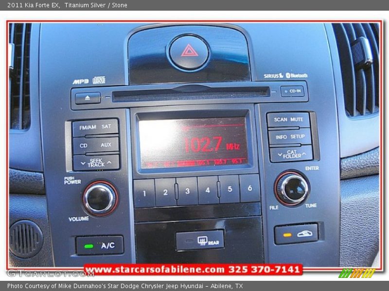 Titanium Silver / Stone 2011 Kia Forte EX