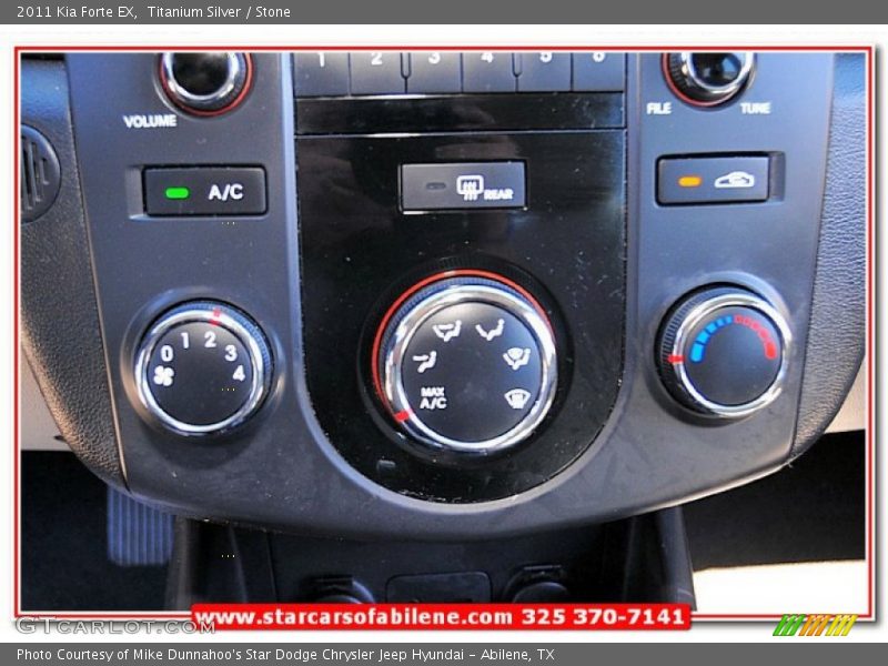 Titanium Silver / Stone 2011 Kia Forte EX