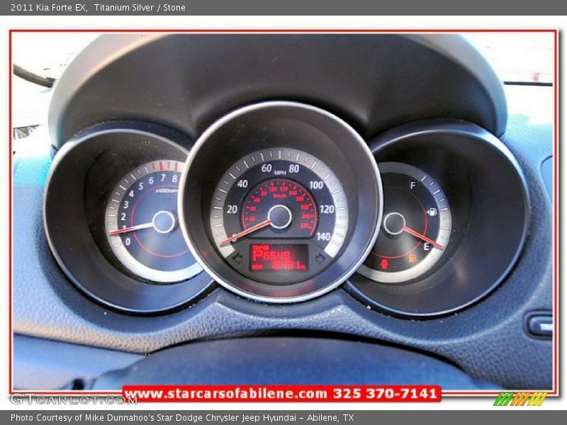 Titanium Silver / Stone 2011 Kia Forte EX
