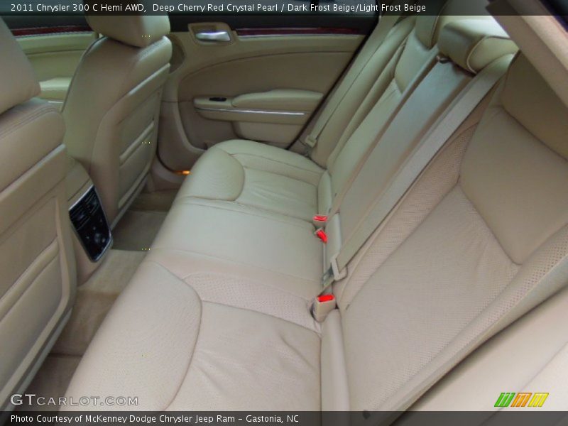 Rear Seat of 2011 300 C Hemi AWD