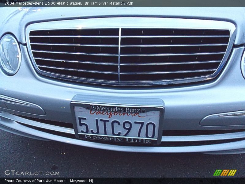 Brilliant Silver Metallic / Ash 2004 Mercedes-Benz E 500 4Matic Wagon