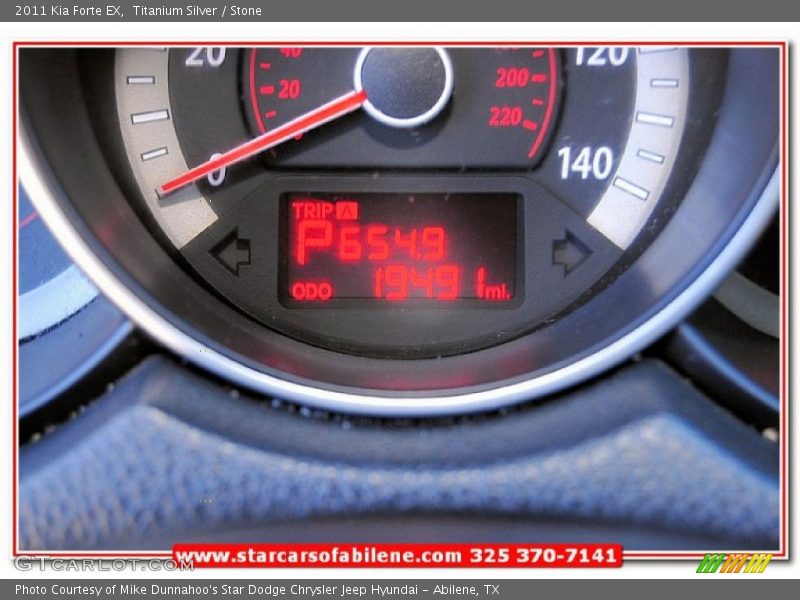 Titanium Silver / Stone 2011 Kia Forte EX