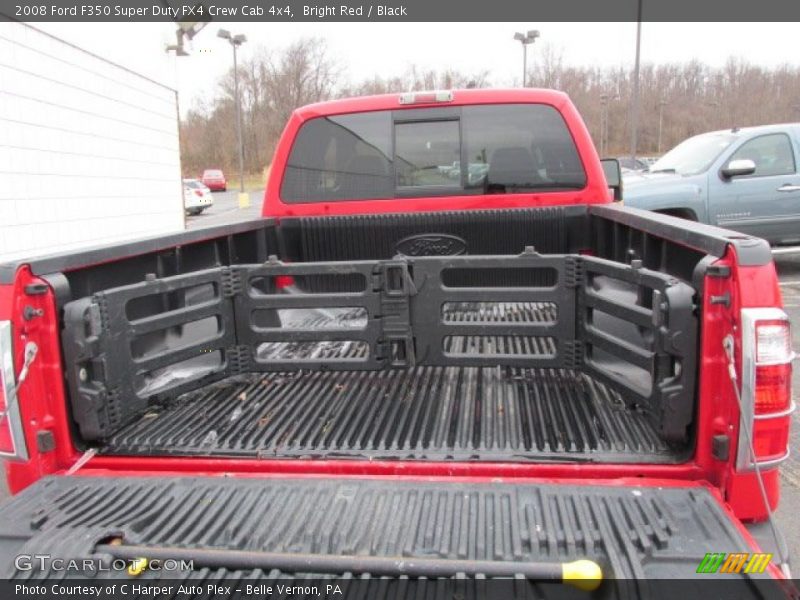 Bright Red / Black 2008 Ford F350 Super Duty FX4 Crew Cab 4x4