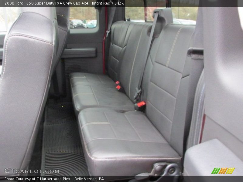 Rear Seat of 2008 F350 Super Duty FX4 Crew Cab 4x4