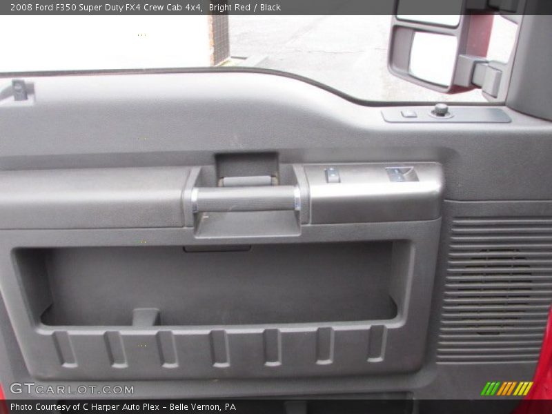 Bright Red / Black 2008 Ford F350 Super Duty FX4 Crew Cab 4x4