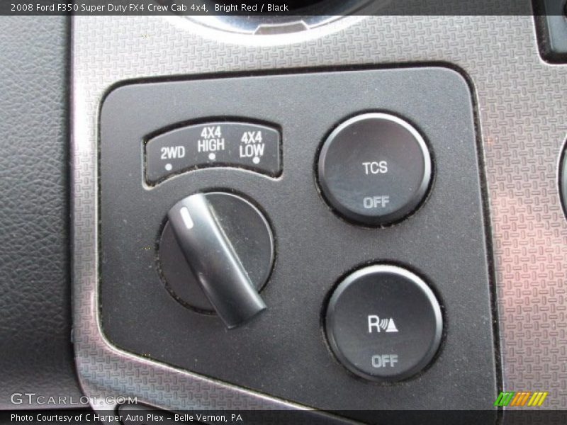 Controls of 2008 F350 Super Duty FX4 Crew Cab 4x4