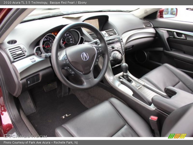 Ebony Interior - 2010 TL 3.5 Technology 