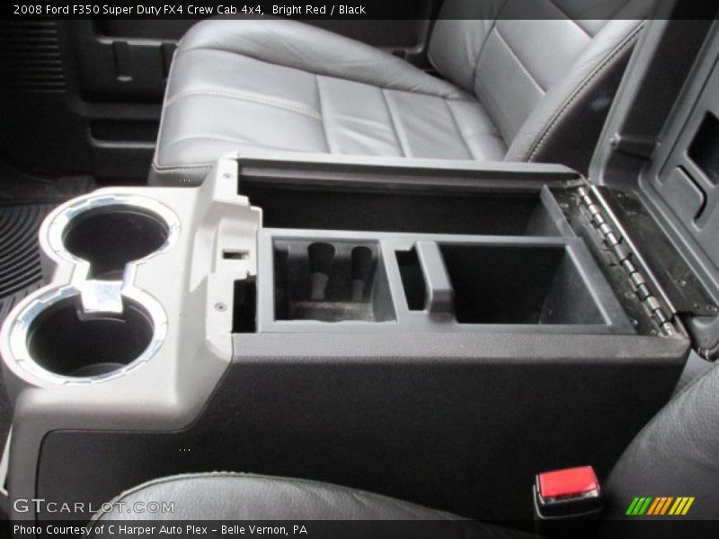 Bright Red / Black 2008 Ford F350 Super Duty FX4 Crew Cab 4x4