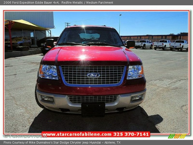 Redfire Metallic / Medium Parchment 2006 Ford Expedition Eddie Bauer 4x4