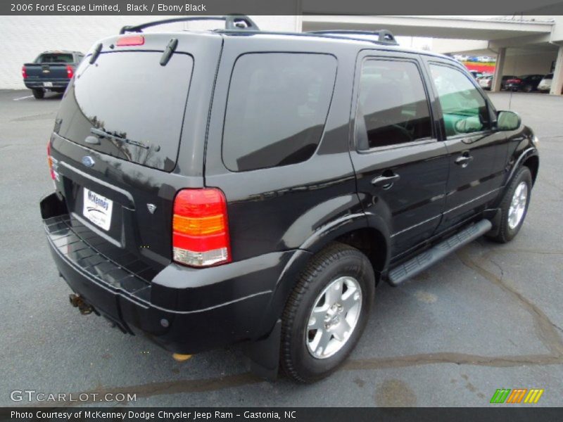 Black / Ebony Black 2006 Ford Escape Limited
