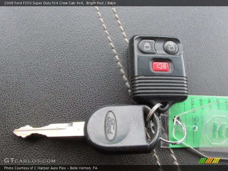 Keys of 2008 F350 Super Duty FX4 Crew Cab 4x4