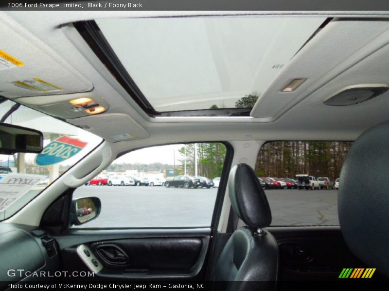 Black / Ebony Black 2006 Ford Escape Limited