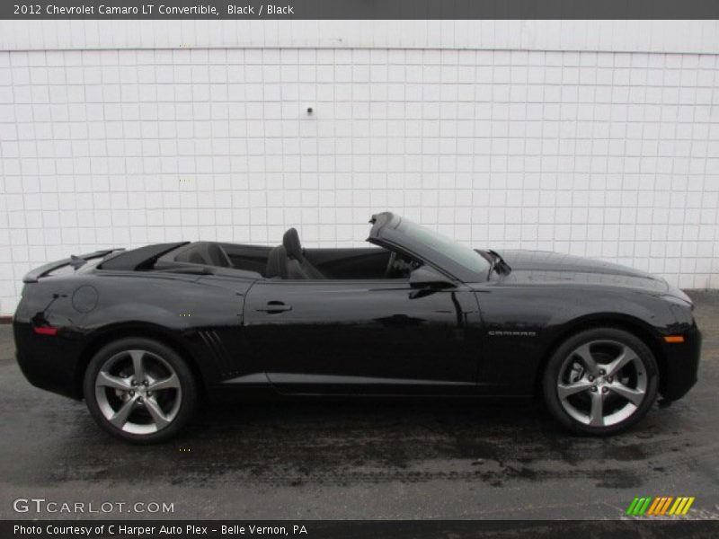 Black / Black 2012 Chevrolet Camaro LT Convertible