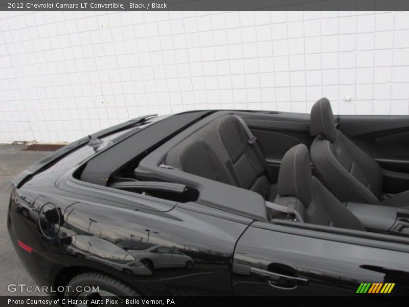Black / Black 2012 Chevrolet Camaro LT Convertible