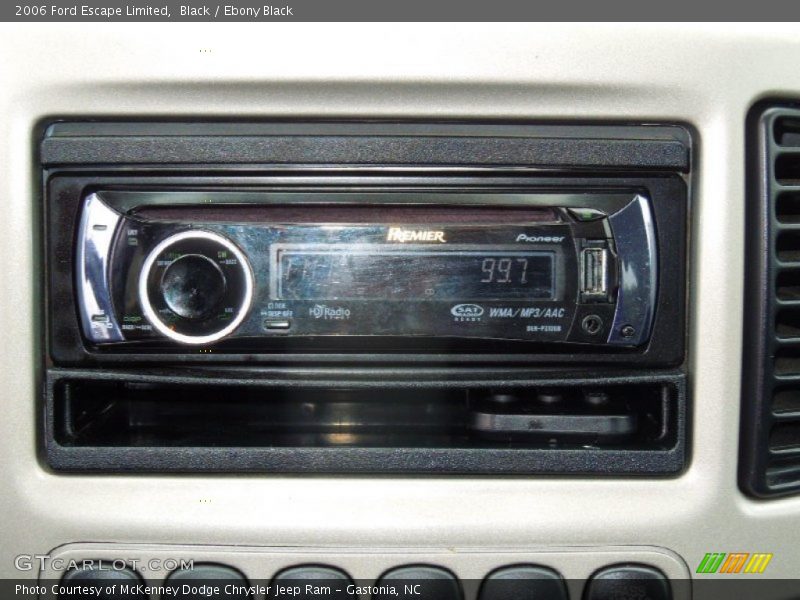 Black / Ebony Black 2006 Ford Escape Limited