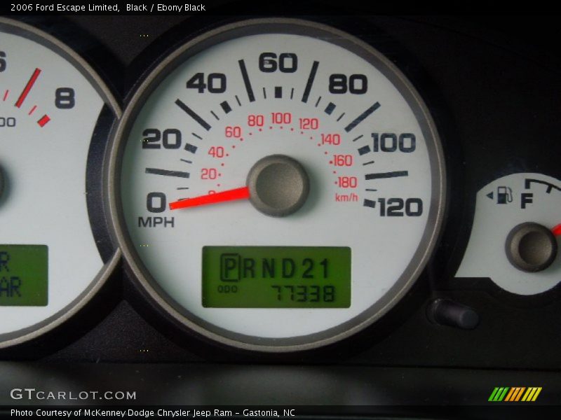 Black / Ebony Black 2006 Ford Escape Limited