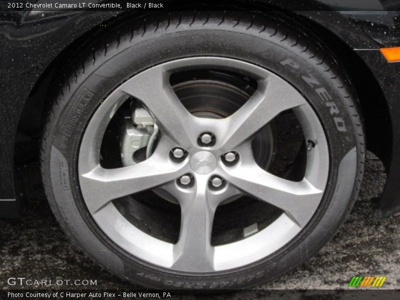Black / Black 2012 Chevrolet Camaro LT Convertible