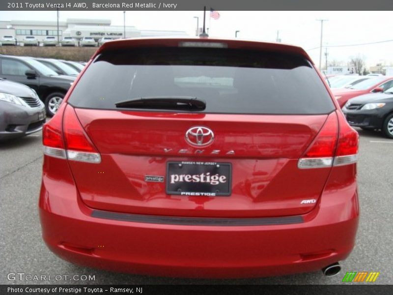 Barcelona Red Metallic / Ivory 2011 Toyota Venza I4 AWD