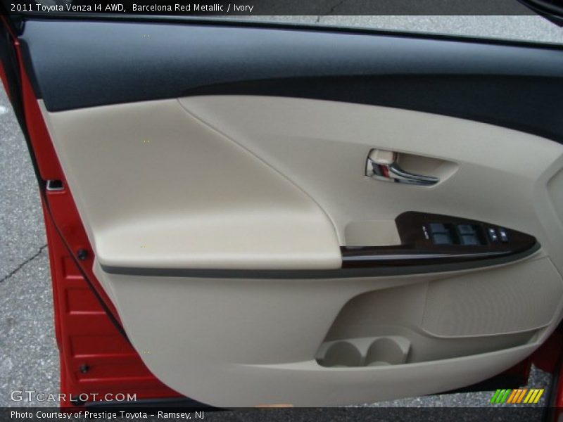 Barcelona Red Metallic / Ivory 2011 Toyota Venza I4 AWD