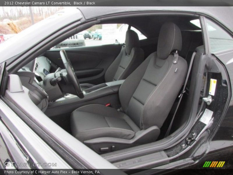 Black / Black 2012 Chevrolet Camaro LT Convertible