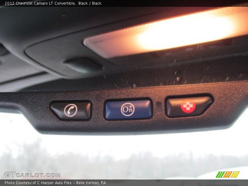 Black / Black 2012 Chevrolet Camaro LT Convertible