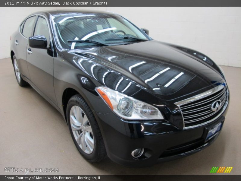 Black Obsidian / Graphite 2011 Infiniti M 37x AWD Sedan