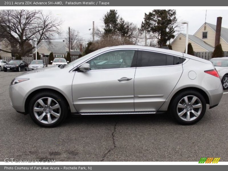  2011 ZDX Advance SH-AWD Palladium Metallic