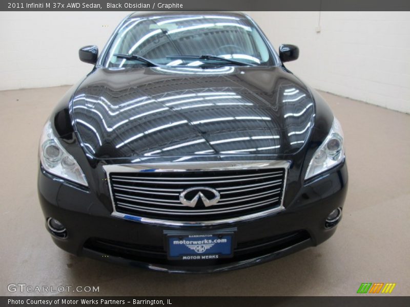 Black Obsidian / Graphite 2011 Infiniti M 37x AWD Sedan