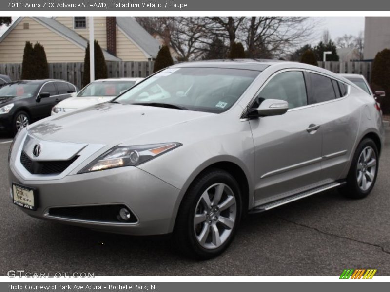 Front 3/4 View of 2011 ZDX Advance SH-AWD