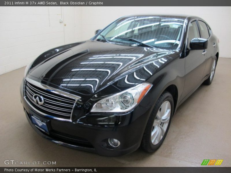 Black Obsidian / Graphite 2011 Infiniti M 37x AWD Sedan