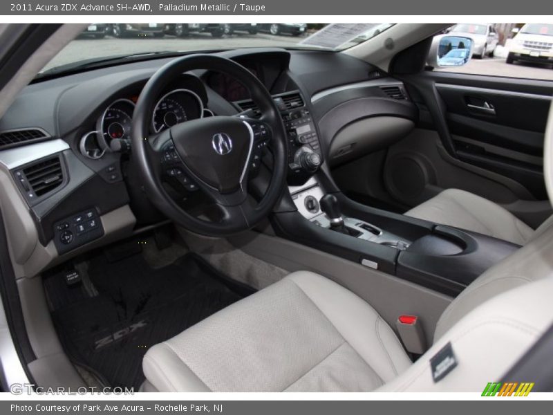 Taupe Interior - 2011 ZDX Advance SH-AWD 