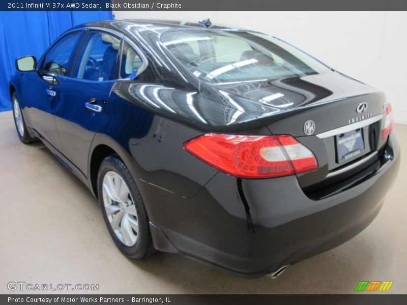 Black Obsidian / Graphite 2011 Infiniti M 37x AWD Sedan
