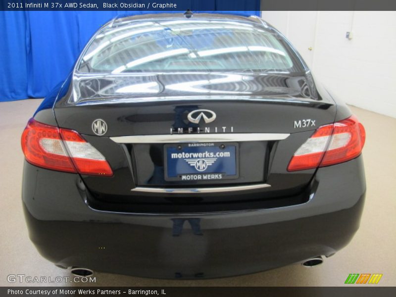 Black Obsidian / Graphite 2011 Infiniti M 37x AWD Sedan