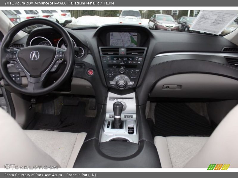 Dashboard of 2011 ZDX Advance SH-AWD