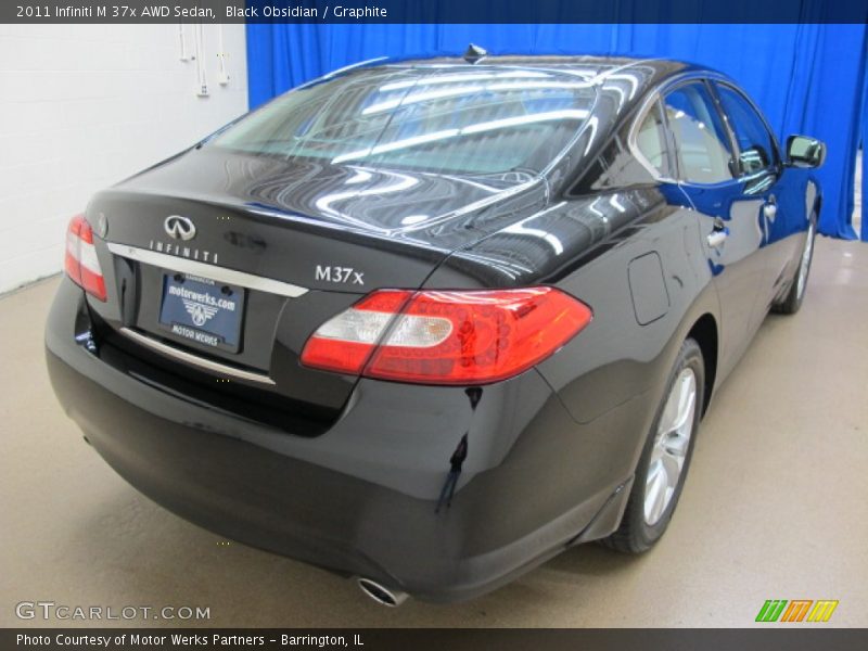Black Obsidian / Graphite 2011 Infiniti M 37x AWD Sedan