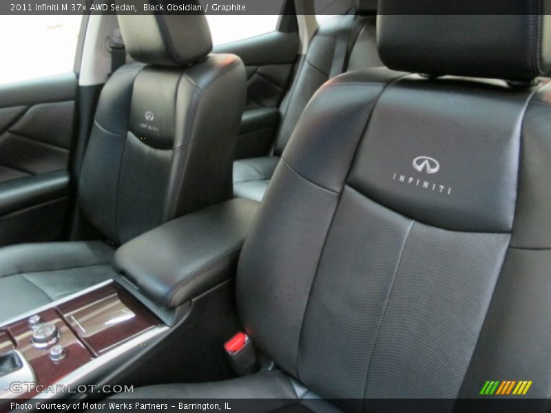 Black Obsidian / Graphite 2011 Infiniti M 37x AWD Sedan