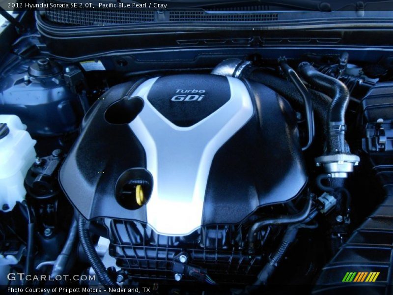  2012 Sonata SE 2.0T Engine - 2.0 Liter GDI Turbocharged DOHC 16-Valve D-CVVT 4 Cylinder